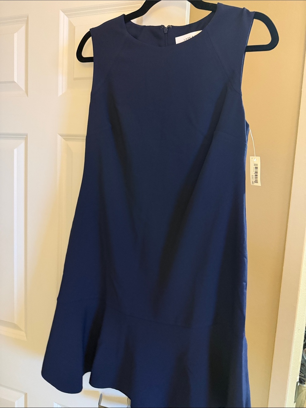 Classic Navy Sleeveless Dress